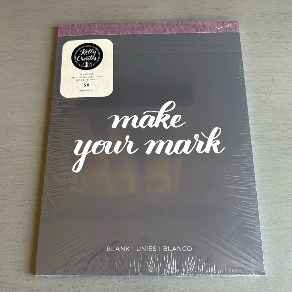 Kelly Creates American Craft Lettering Art Paper Pads Set- Dot, Line, Blank NEW - Picture 3 of 11